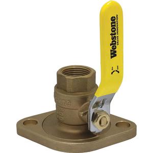 WEBSTONE 41406HV Rotating Flanged Ball Valve 1-1/2in | AD3PQW 40L195