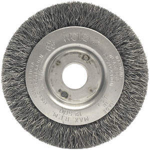 WEILER 00234 Wire Wheel Brush 3 Inch 12500 rpm | AH7NMD 36XE48