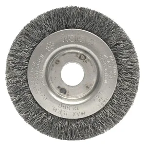 WEILER 00234 Wire Wheel Brush 3 Inch 12500 rpm | AH7NMD 36XE48