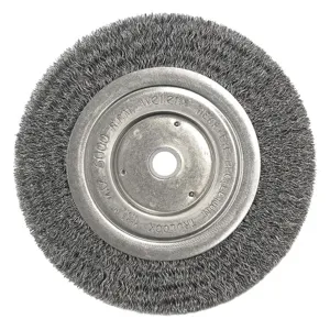 WEILER 01095 Wire Wheel Brush 6 inch 6000 rpm | AH7NME 36XE49