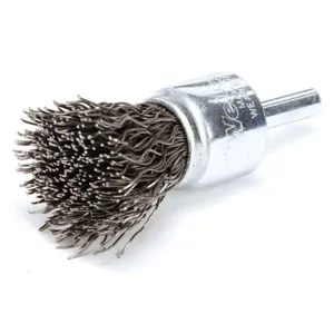 WEILER 10008 Crimped Wire End Brush Steel 3/4 inch | AE7DMP 5X895