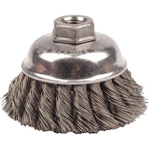 WEILER 12746 Knot Wire End Brush 3-1/2 Inch | AH7NMK 36XE54