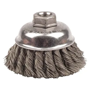 WEILER 12746 Knot Wire End Brush 3-1/2 Inch | AH7NMK 36XE54