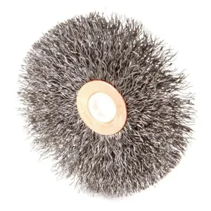 WEILER 15563 Crimped Wire Wheel Brush Arbor 3 Inch | AE9HUV 6JXG3