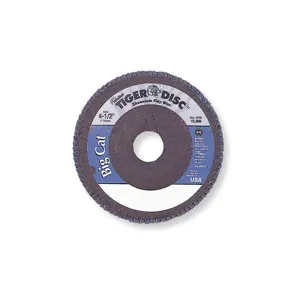 WEILER 50804 Arbor Mount Flap Disc 4-1/2 Inch 60 Coarse | AC9KHE 3H759