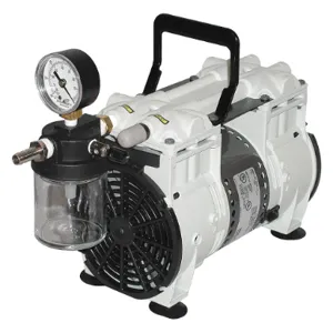 WELCH 2561B-50 Piston Vacuum Pump 1/3 HP 12 Inch Height | AH8QNM 38XV21