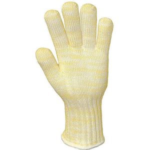 WELLS LAMONT 2610L-GR Hitzebeständiger Handschuh L Gelb mit Weiß – 12er-Pack | AB6FZK 21EK98 / 2610L