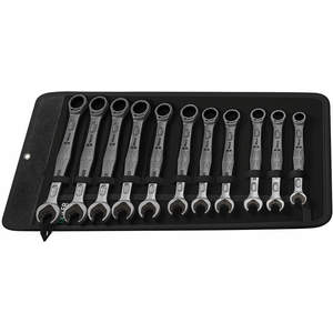 WERA TOOLS 05020013001 Ratcheting Wrench Set Metric 6 Point 11 Pc | AB8PWM 26VR51