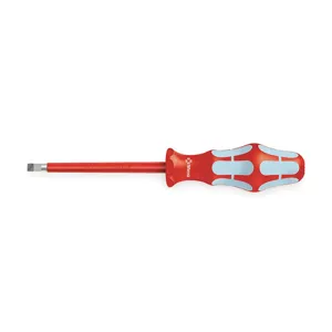 WERA TOOLS 05022729002 Insulated Slotted Screwdriver 1/8 x 3 1/8 | AC8WXC 3EJW4