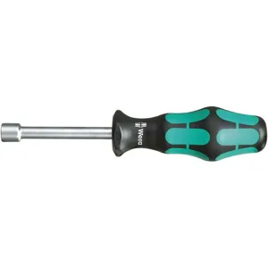 WERA TOOLS 05029502002 Hollow Shaft Nut Driver 1/4 x 2-25/32 In | AE8ENT 6CRZ1