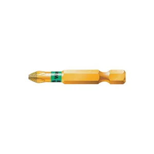 WERA TOOLS 05059534001 Phillips Power Bit Diamond Ph3 2 Inch Length | AE3QLD 5ERC8