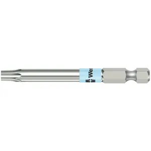 WERA TOOLS 05071089001 Tamper Proof Torx Bit Stainless Steel T x 10 L 3.5 | AE3QJJ 5EPX7