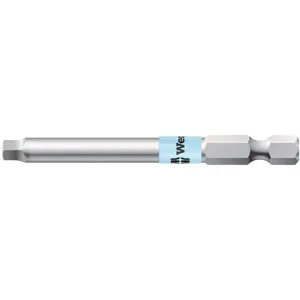 WERA TOOLS 05071097001 Square Power Bit Stainless Steel #1 L 3 1/2 | AE3QJY 5EPZ0