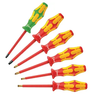 WERA TOOLS 05347777001 Insulated Vde Screwdriver Set 6 Pc | AE7VBC 6ANJ8