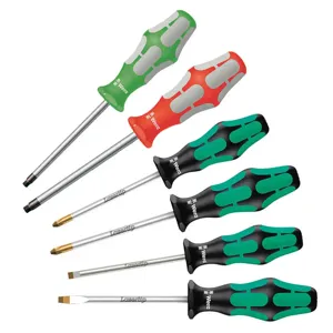 WERA TOOLS 05347778001 Combination Screwdriver Set 6 Pc | AE8DAL 6CLY8