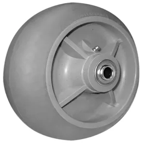 WESCO 150229 8 Diameter Balloon Cushion Wheel, 300 Lbs Capacity | AG7KTG BC8