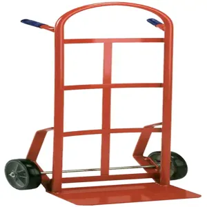 WESCO 210033 146 Poly Hand Truck, Solid Rubber Wheel, 600 Lbs Capacity | AG7HLH 146-Z8