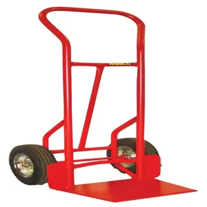 WESCO 210066 Heavy Duty Steel Shovel Nose Hand Truck, Pneumatic, 800 Lbs Capacity | AG7HPL ST2-P12