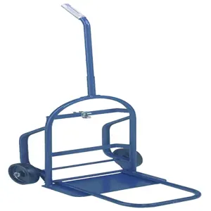 WESCO 210218 Steel Collapse-a Hand Trucks, Polyolefin Wheels, 200 Lbs Capacity | AG7KCG CT-401