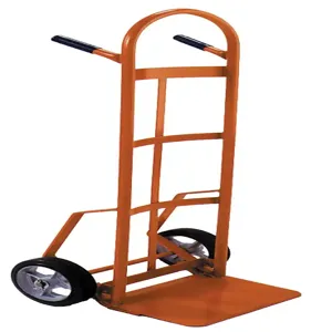 WESCO 210263 Heavy Duty Steel Hand Truck With 1 Pin Handle, 800 Lbs Capacity | AG7HPQ 126RN-HB