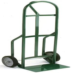 WESCO 210467 626d Aluminium Hand Truck, Moldon Rubber, 600 Lbs Capacity | AG7HNA 626D-R