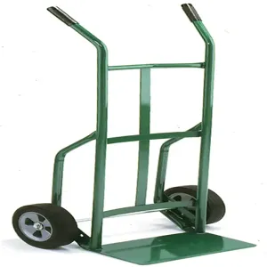 WESCO 210332 636 Poly Hand Truck, Solid Rubber, 500 Lbs Capacity | AG7HNH 636-Z8