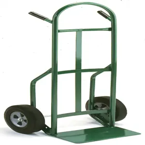 WESCO 210469 646 Aluminium Hand Truck, Moldon Rubber, 600 Lbs Capacity | AG7HNN 646-R