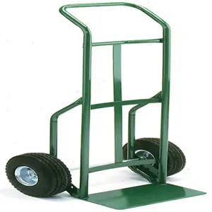 WESCO 210365 656 Poly Hand Truck, Solid Rubber, 600 Lbs Capacity | AG7HNX 656-Z2