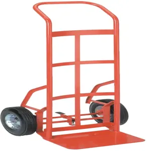 WESCO 210546 Touch-n-tilt Steel Ergonomic Hand Truck, Semi-pneumatic, 600 Lbs Capacity | AG7HPF TNT56-Z