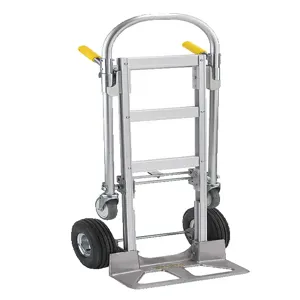 WESCO 220000 Aluminium 2-in-1 Truck, Pneumatic, 12 x 38, 1000 Lbs Capacity, Knock-down | AG7HXX SPTN-JR-T18-PE