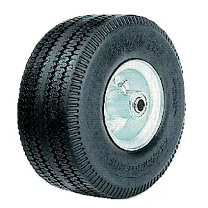 WESCO 53490 10 Diameter Steel Hub Cellular Foam Wheel, 280 Lbs Capacity, 3/4 Bore Id | AG7KRJ CFB