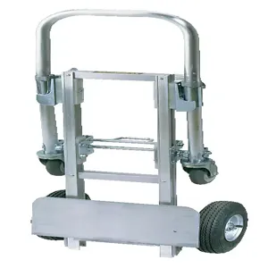 WESCO 220615 Aluminium Mini Cobra Convertible Hand Truck, 8 Pneumatic Wheel, 500 Lbs Capacity | AG7HYL CBR-FBL