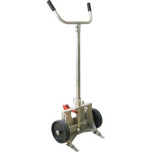 WESCO 240019 Stainless Steel Knock Down Drum Truck For Steel Drums, 1000 Lbs Capacity | AG7HEX KD-SS-STL-PO
