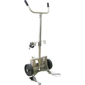 WESCO 240020 Stainless Steel Knock Down Drum Truck For Poly Drums, 1000 Lbs Capacity | AG7HEY KD-SS-POLY-PO