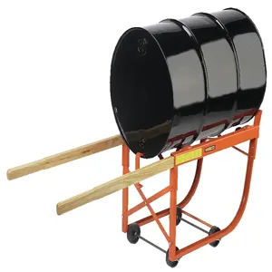 WESCO 240025 Deluxe Drum Cradle, Polyolefin, 1000 Lbs Capacity | AG7HGN CW-20