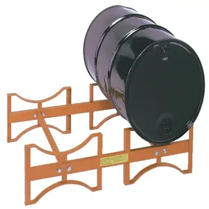 WESCO 240026 Drum Rack, 1,600 Lbs Capacity For Two Drums, Stackable | AG7HGL DR-2