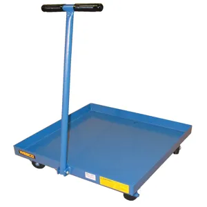 WESCO 240040 Specialty Dolly, 900 Lbs Capacity, 6 Inch Height, Steel | AG7HGD SSD