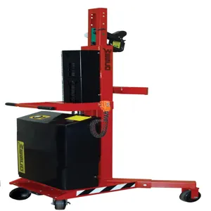 WESCO 240156 Ergonomic Power Lift Drum Handler, 1100 Lbs Capacity | AG7HHU DM-1100-PL