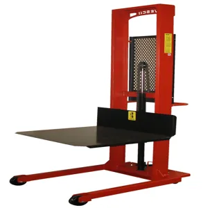 WESCO 260038 Standard Large Platform Hydraulic Stacker, 1000 Lbs Capacity, 60 Lift | AG7JFM SPL-60-3032