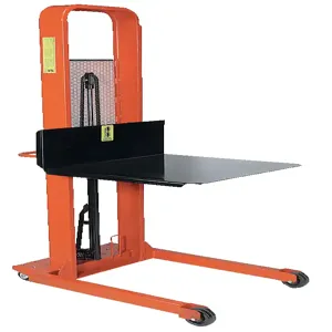 WESCO 260051 Economy Large Platform Hydraulic Stacker, 1000 Lbs Capacity, 68 Lift | AG7JFN ESPL-68-3032