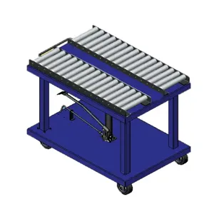 WESCO 260066 Steel Heavy Duty Lift Table, 4000 Lbs Capacity, 36 x 24 Lift | AG7JPL LT-40-2436