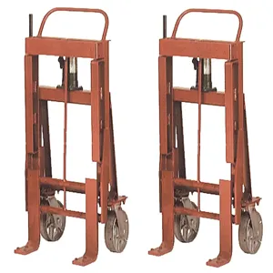 WESCO 260089 Rais-n-rol Machinery Mover, Steel Wheels, 8000 Lbs Capacity | AG7JVT RNR-8