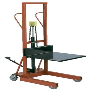 WESCO 260150 Hydraulic Lite-lift, 500 Lbs Capacity, 54 Lift, 20 x 20 Platform | AG7JEP LLHP