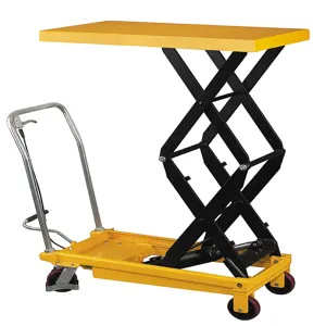 WESCO 260204 Double Scissors High Lift Table, 770 Lbs Capacity | AG7JUX LT-770DSL