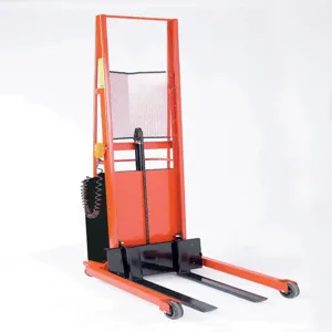 WESCO 261033 Straddle Fork Power Stacker, 76 Inch Lift, 92 Inch x 32 Inch Size | AG7JHN PESFL-76-30S