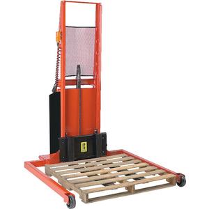 WESCO 261036 Adjustable Span Straddle Power Stacker, 76 Inch Lift, 92 Inch x 54 Inch Size | AG7JHG PASFL-76-40S