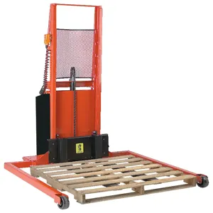 WESCO 261035 Adjustable Span Straddle Power Stacker, 64 Inch Lift, 80 Inch x 54 Inch Size | AG7JHF PASFL-64-40S