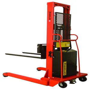 WESCO 261070 Adjustable Base Fork Powered Stacker, 35 To 50 Inch I.D, 104 Inch Height | AG7JKH PASFL-86-42-3550S-1.5K