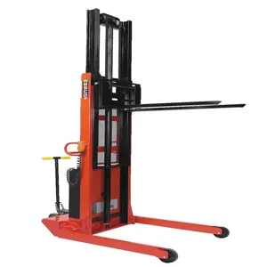 WESCO 261115 Telescoping Fork Stacker, 2000 Lbs Capacity, 96 Inch Lift | AG7JHW PTASFL-96-42-3550S-2K