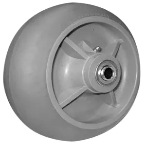 WESCO 270275 8 Diameter x 2-21/128 Width Poly Hub Wheel Kit With Balloon Cushion | AG7HVY BC8 Wheel Kit